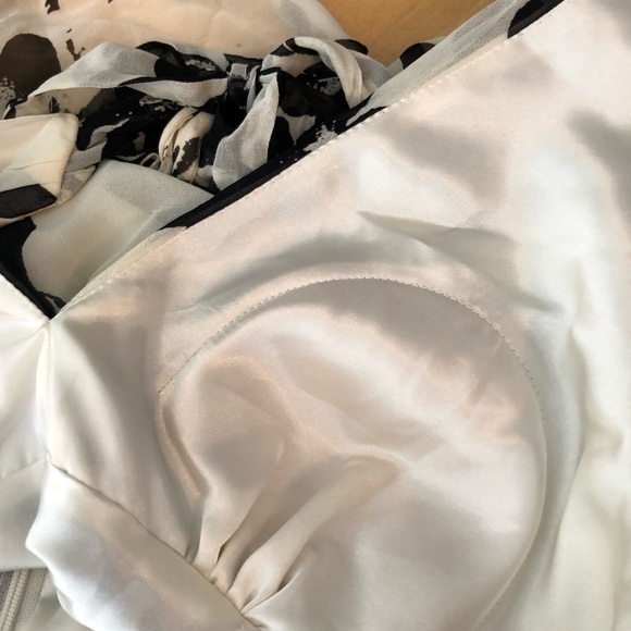 White House/Black Market Silk halter dress 2 - Picture 16 of 16